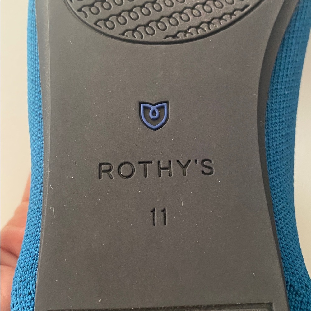 NWOB Rothy’s The Square Pacific Blue Green Size 11 new - Picture 6 of 16